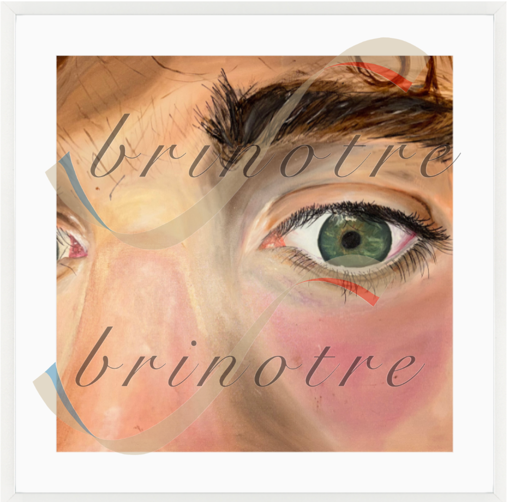 "Facial Close-up" PRINT