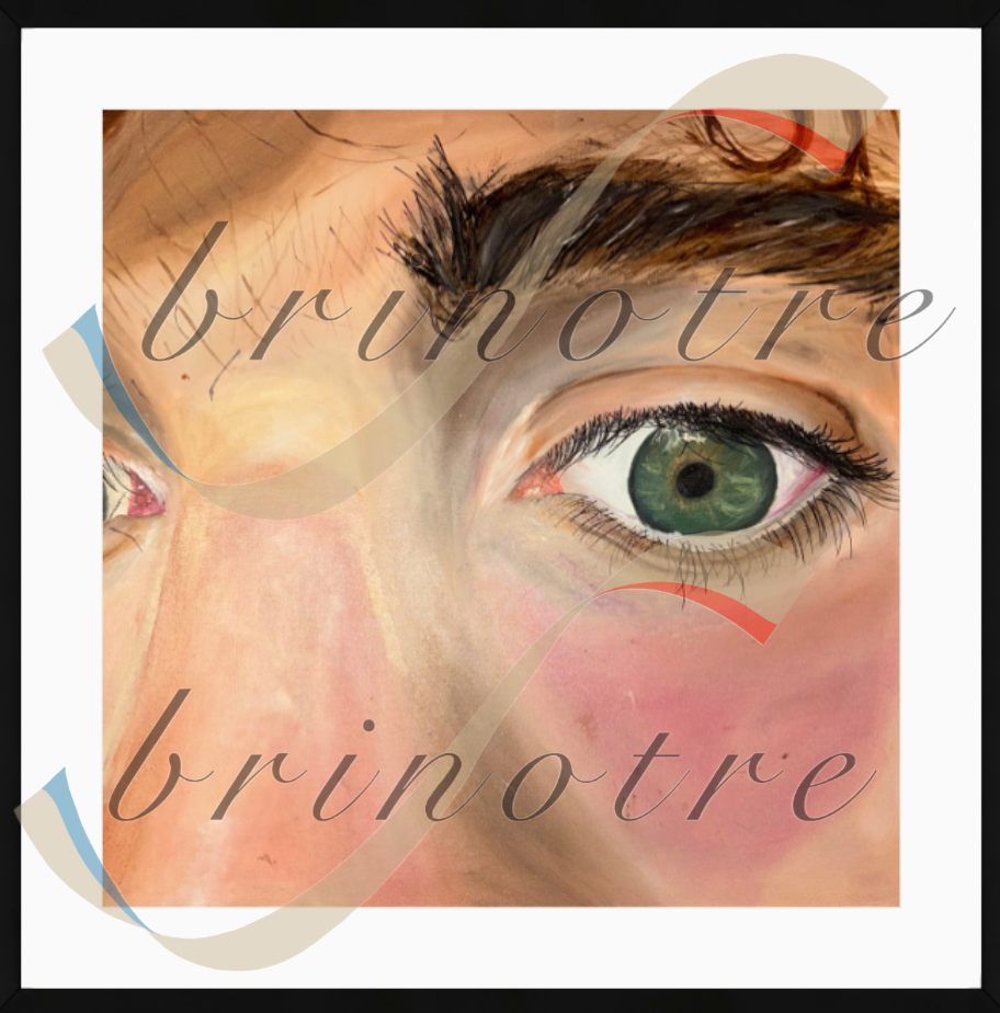 "Facial Close-up" PRINT